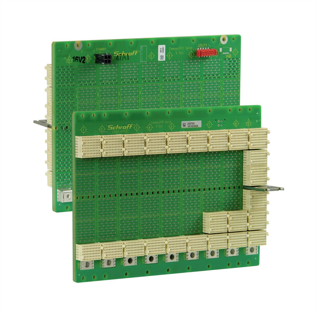 nVent SCHROFF 23007639 19 tum CPCI seriell backplane 3 U