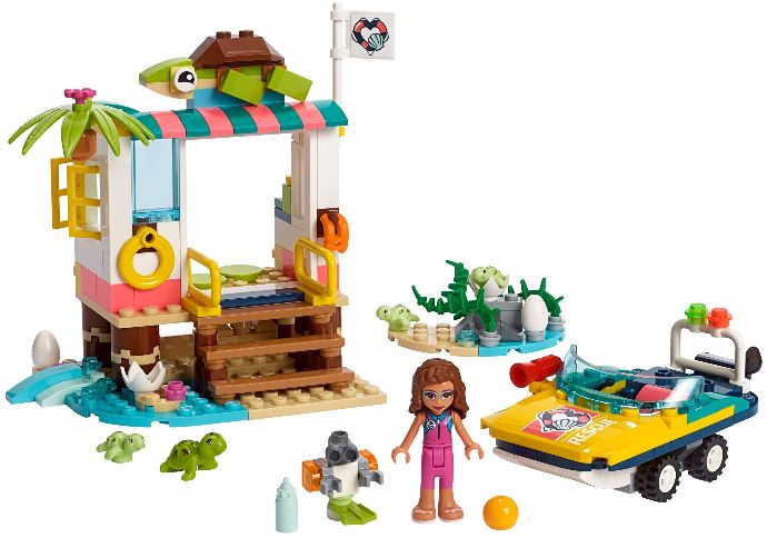 Set 41376 – Turtles Rescue Mission
