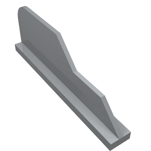 Part 23930 – Tail 8 x 1 with Stepped Fin