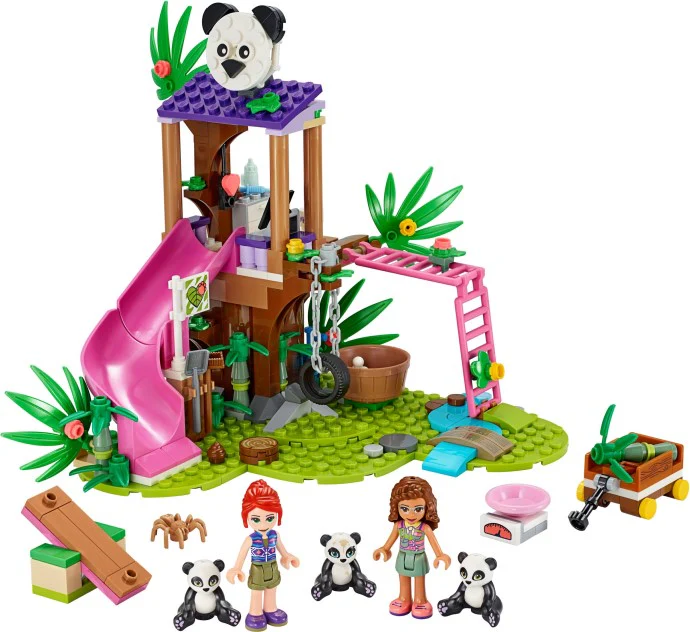 Set 41422 – Panda Jungle Tree House