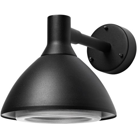 Westal Ark Mini Väggarmatur 255 x 255 mm, GU10 Svart