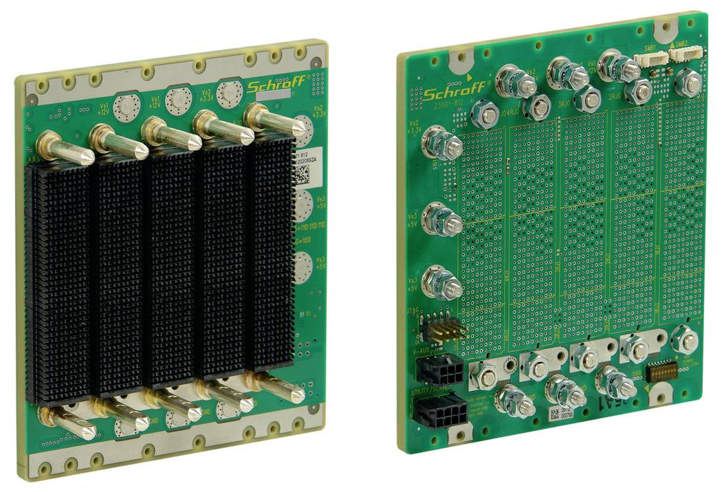 nVent SCHROFF 23001812 19 tum CPCI seriell backplane Flerfärgad