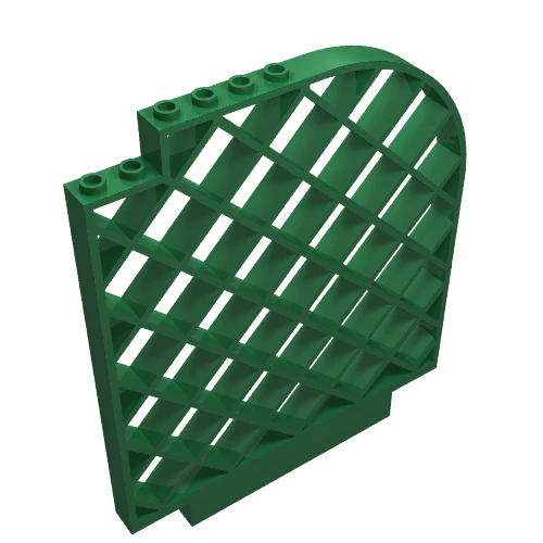 Part 6166 – Belville Wall, Lattice 12 x 1 x 12 Curved