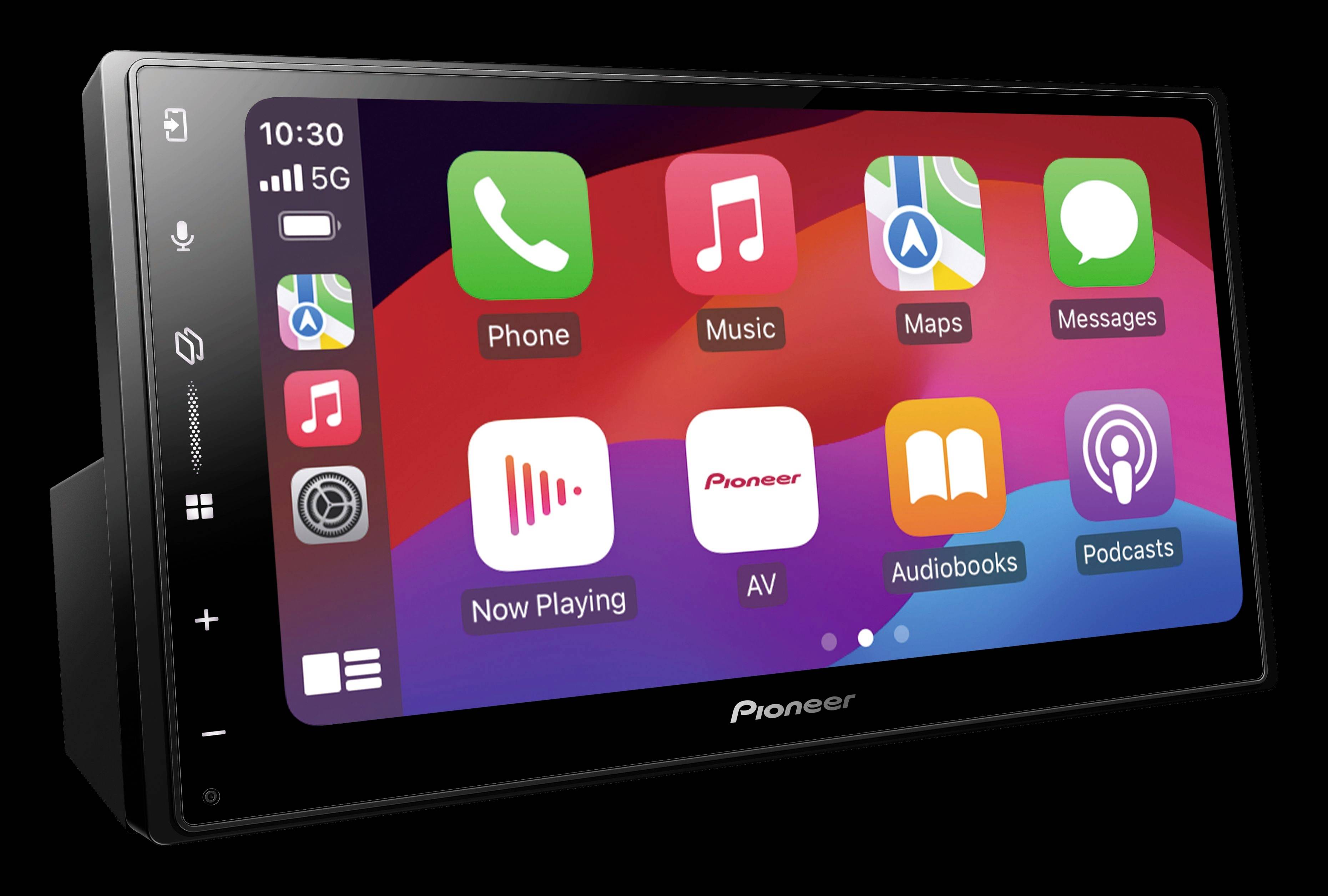 Pioneer SPH-DA77DAB Bilmediaspelare Anslutning för rattfjärrkontroll, Anslutning för backkamera, Apple CarPlay, DAB+ Tun