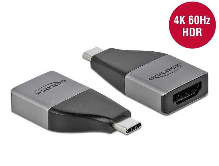 Delock USB 2.0 Adapter [1x USB-C® hane – 1x HDMI hona] 64119