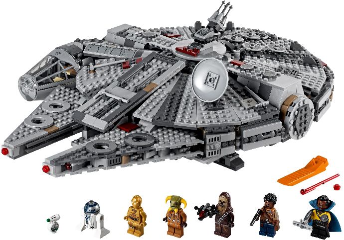 LEGO® Star Wars: The Rise of Skywalker Millennium Falcon™ 75257 Building Kit (1,351 Pieces)