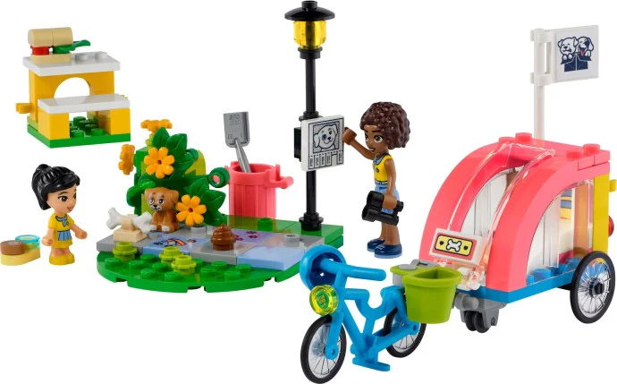 LEGO® Friends Dog Rescue Bike 41738 Building Toy Set (125 Pieces)