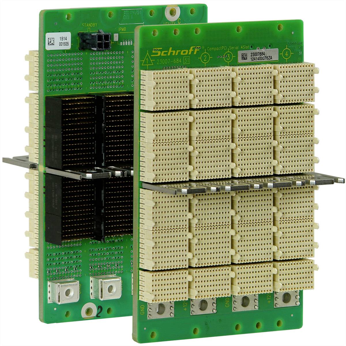 nVent SCHROFF 23007684 19 tum CPCI seriell backplane 3 U
