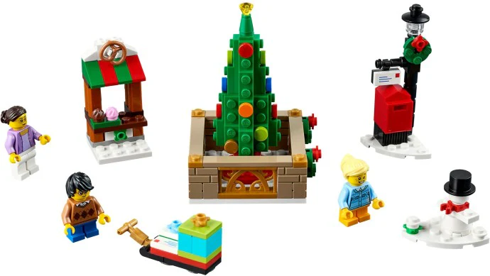 Set 40263 – Christmas Town Square