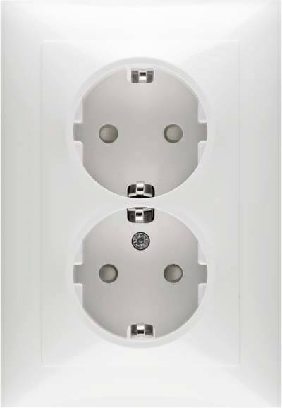 PEHA by Honeywell 1x Komplett Kontaktskydd Vit 318481 1 st
