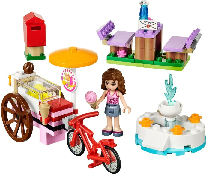 Set 41030 – Olivia’s Ice Cream Bike