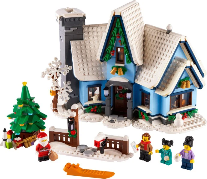 LEGO® Santa’s Visit 10293 Building Kit (1,445 Pieces)