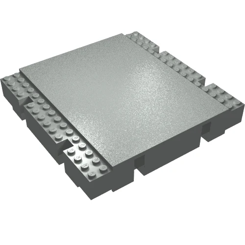 Part 2617 – Baseplate, Raised Platform 16 x 16 x 2 1/3
