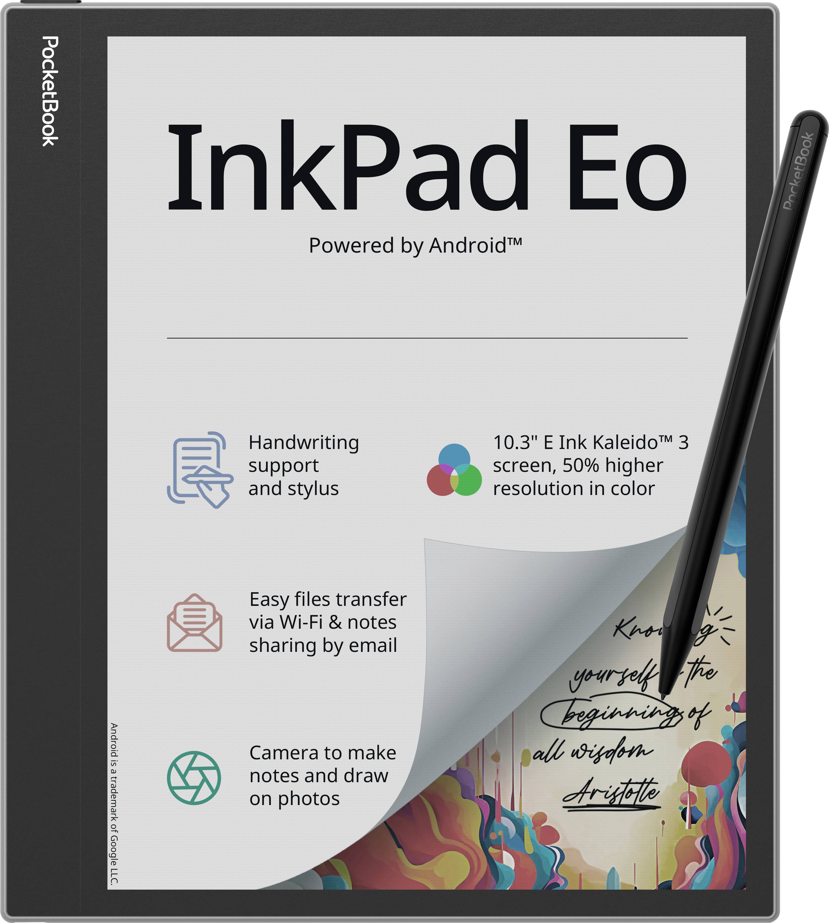 PocketBook InkPad Eo Läsplatta 26.2 cm (10.3 tum) Grå