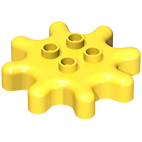 Part 26832 – Duplo Gear 4 x 4 – 8 Tooth
