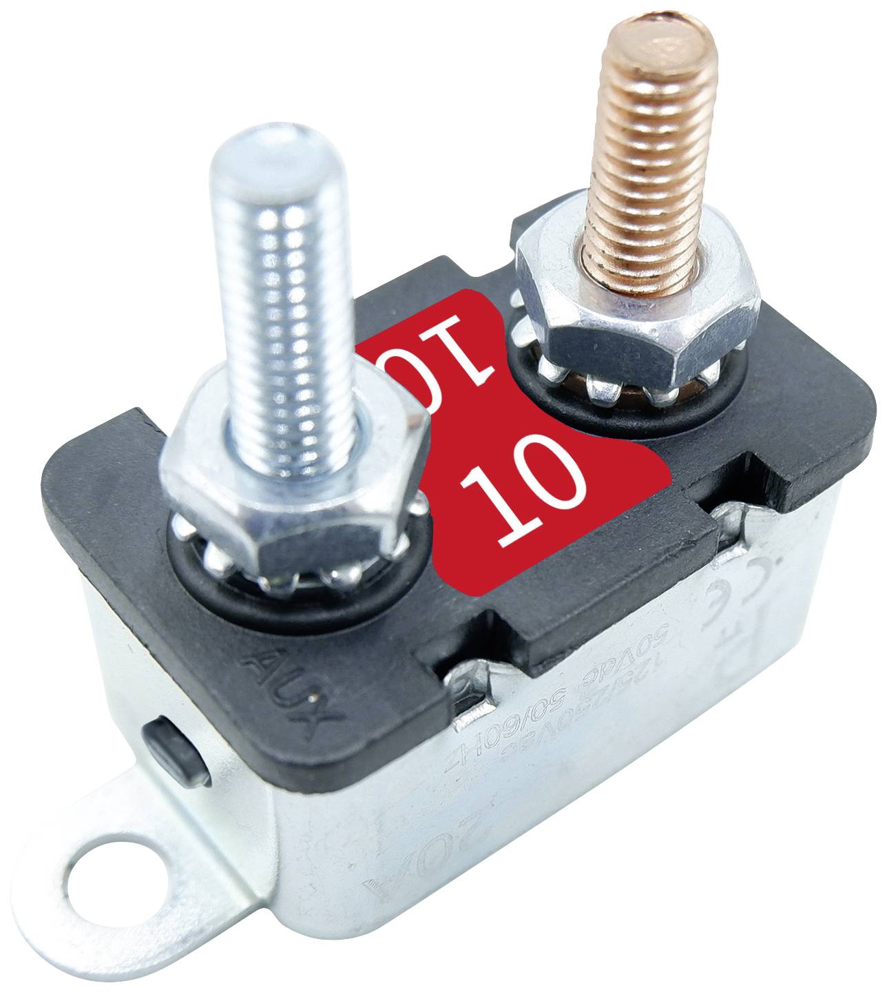 PARTS PTT C001-102-0111C2T310 Automatsäkring 10 A, 5 A, 2.4 A Silver, Röd 1 st