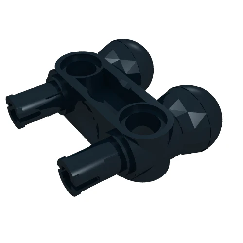 Part 90630 – Technic, Pin Connector Perpendicular 3L with 2 Pins and 2 Ball Joints