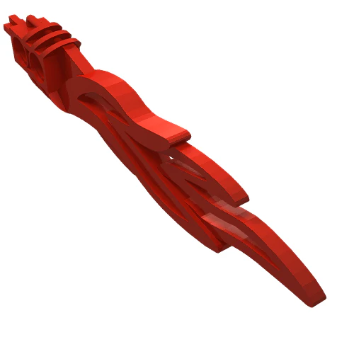 Part 32558 – Bionicle Weapon Toa Flame Sword 2 x 12 with 2 Pin Holes