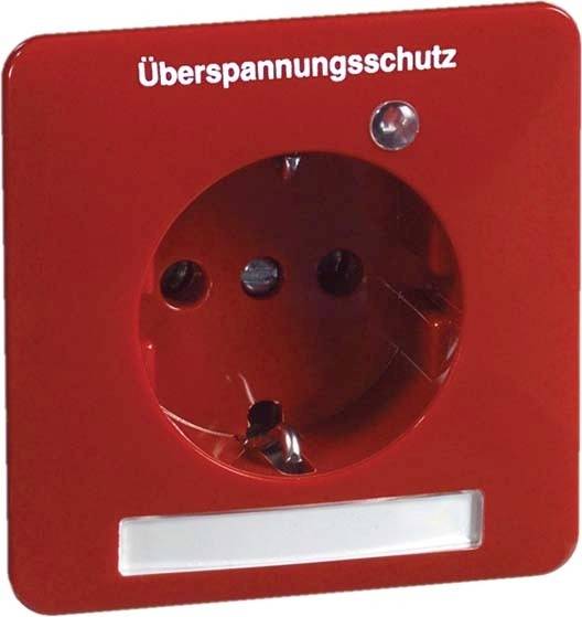 PEHA by Honeywell 1x Komplett Kontaktskydd Röd 232413 1 st