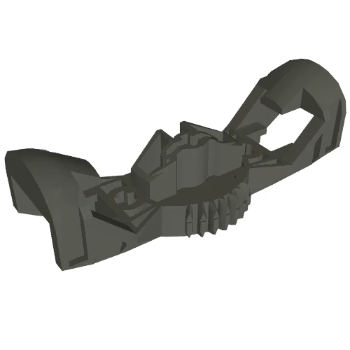 Part 44247 – Bionicle Rahkshi Torso, Gear 7 Tooth with 3 Axle Holes