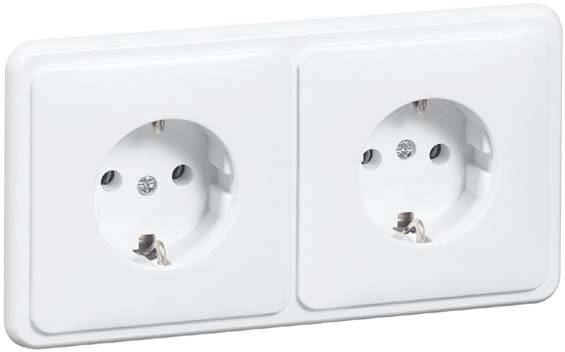PEHA by Honeywell 1x Komplett Kontaktskydd Renvit 496111 1 st