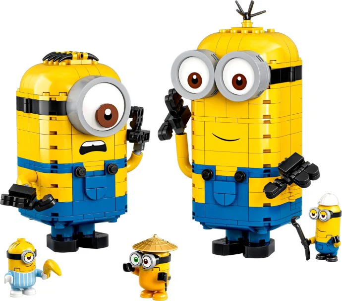 LEGO® Minions (75551) Brick-Built Minions and Their Lair (876 Pieces)