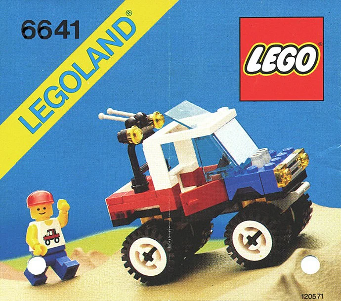 Set 6641 – 4-Wheelin’ Truck (Four Wheelin’ Truck)