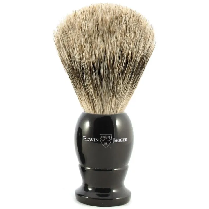 Edwin Jagger Ebony Best Badger Shaving Brush