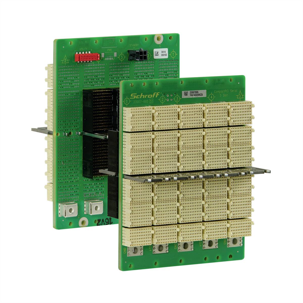 nVent SCHROFF 23007695 19 tum CPCI seriell backplane 3 U
