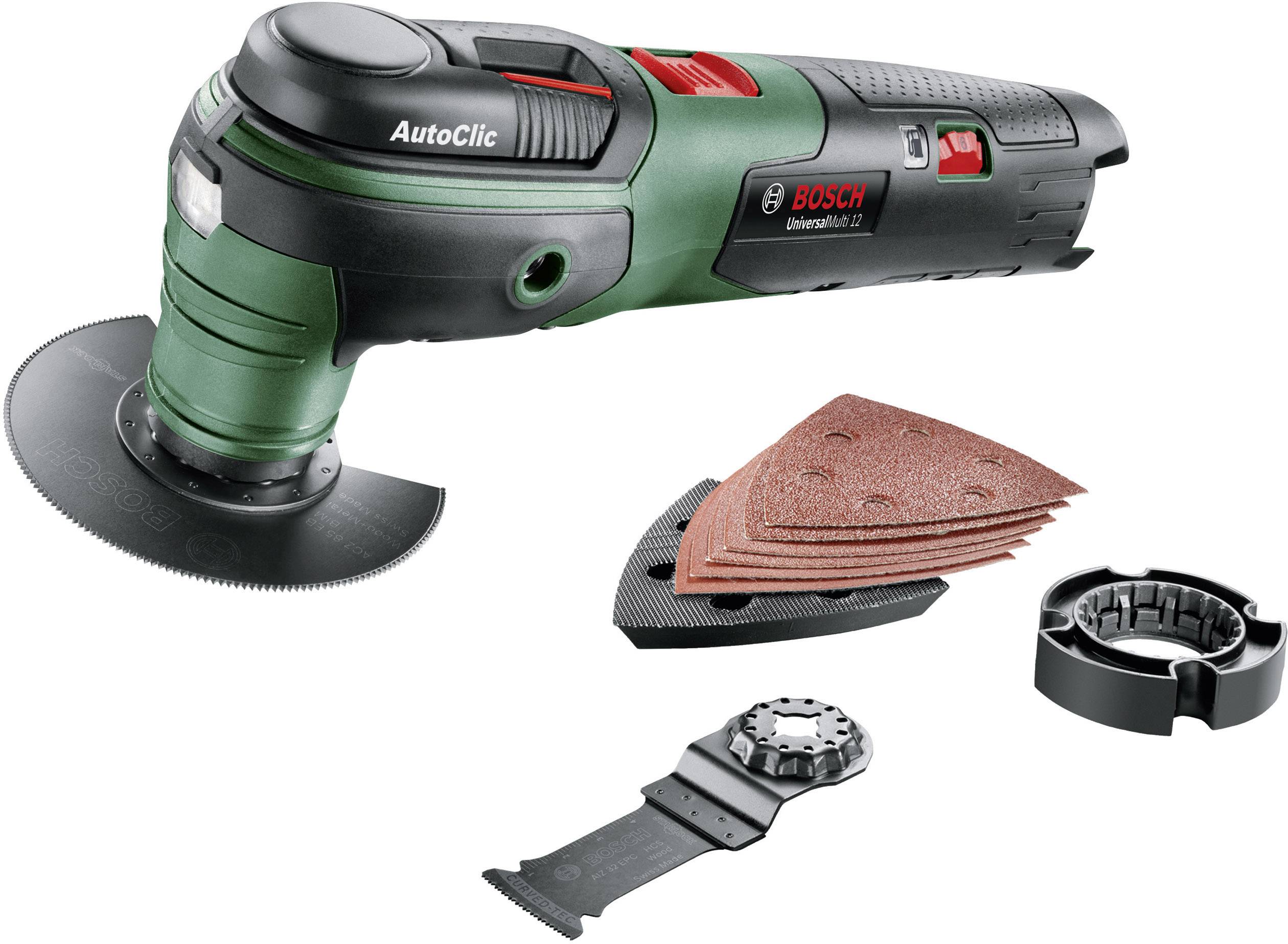 Bosch Home and Garden UniversalMulti 12 0603103000 Multiverktyg exkl. batteri/laddare 12 V Antal batterier som ingår 0