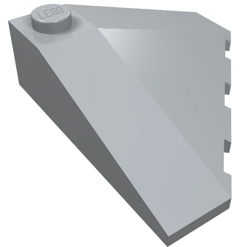 Part 43708 – Wedge 4 x 4 (Slope 18 Corner)