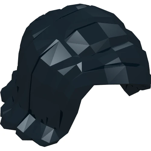 Part 20877 – Minifigure, Hair Female Short Swept Sideways