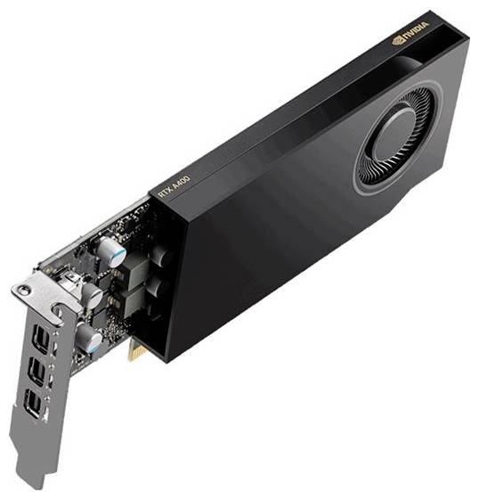 PNY Grafikkort Nvidia RTX™ A400 Low Profile OEM 4 GB GDDR6-RAM PCIe x8 Mini DisplayPort Låg profil
