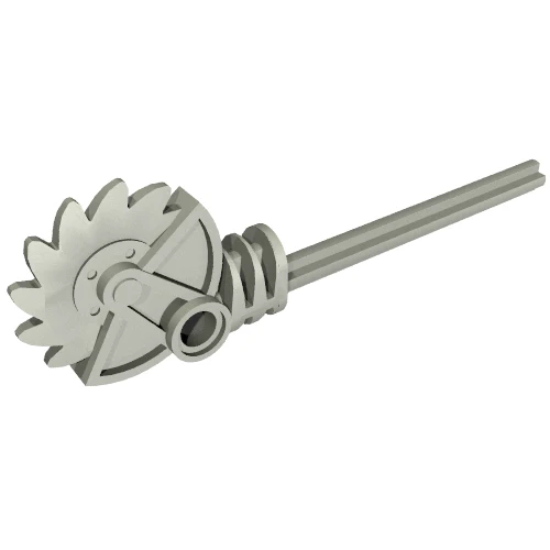 Part 40341 – Bionicle Weapon Long Axle Circular Saw Staff with Pin Hole