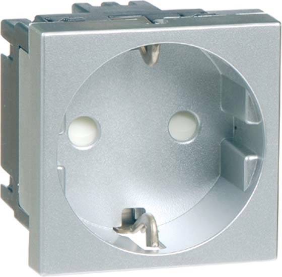 PEHA by Honeywell 1x Insats Kontaktskydd Aluminium 516111 1 st