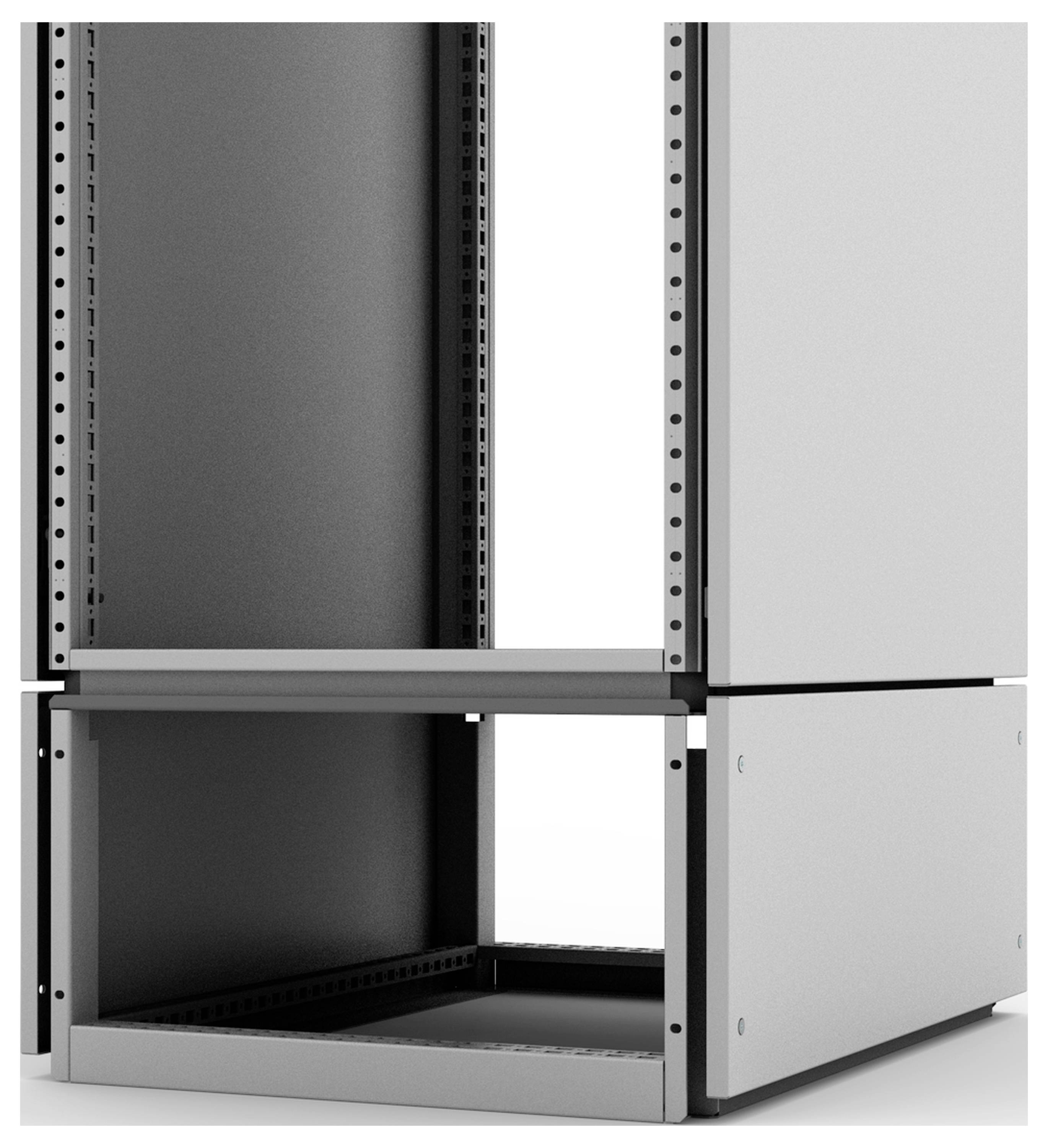 nVent HOFFMAN PCU2128R5 19 tum Sockel Lämplig för skåpdjup: 800 mm