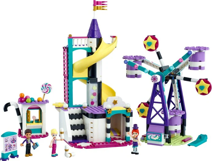 LEGO® Friends Magical Funfair Ferris Wheel and Slide 41689 Building Kit (545 Pieces)