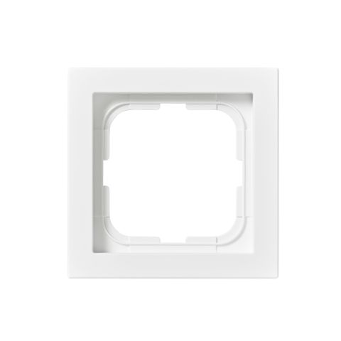 ABB 1721F85-884 Täckram 1-fack, vit, 85 mm