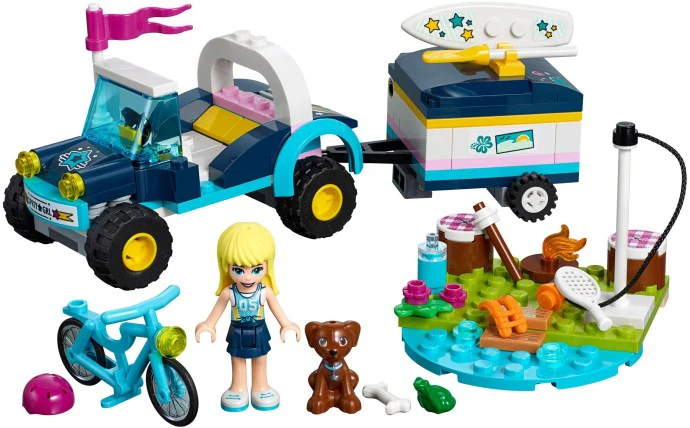Set 41364 – Stephanie’s Buggy & Trailer