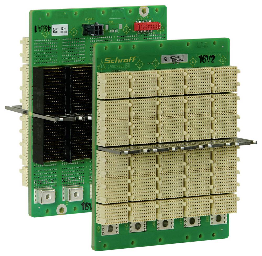 nVent SCHROFF 23007685 19 tum CPCI seriell backplane 3 U