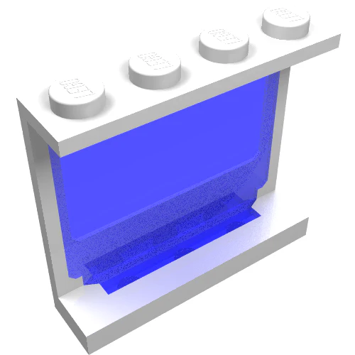 Part 6156 – Panel 1 x 4 x 3 with Fixed Glass