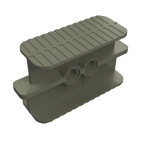 Part 41753 – Rubber Band / Belt Holder 2 x 6 x 2 1/3