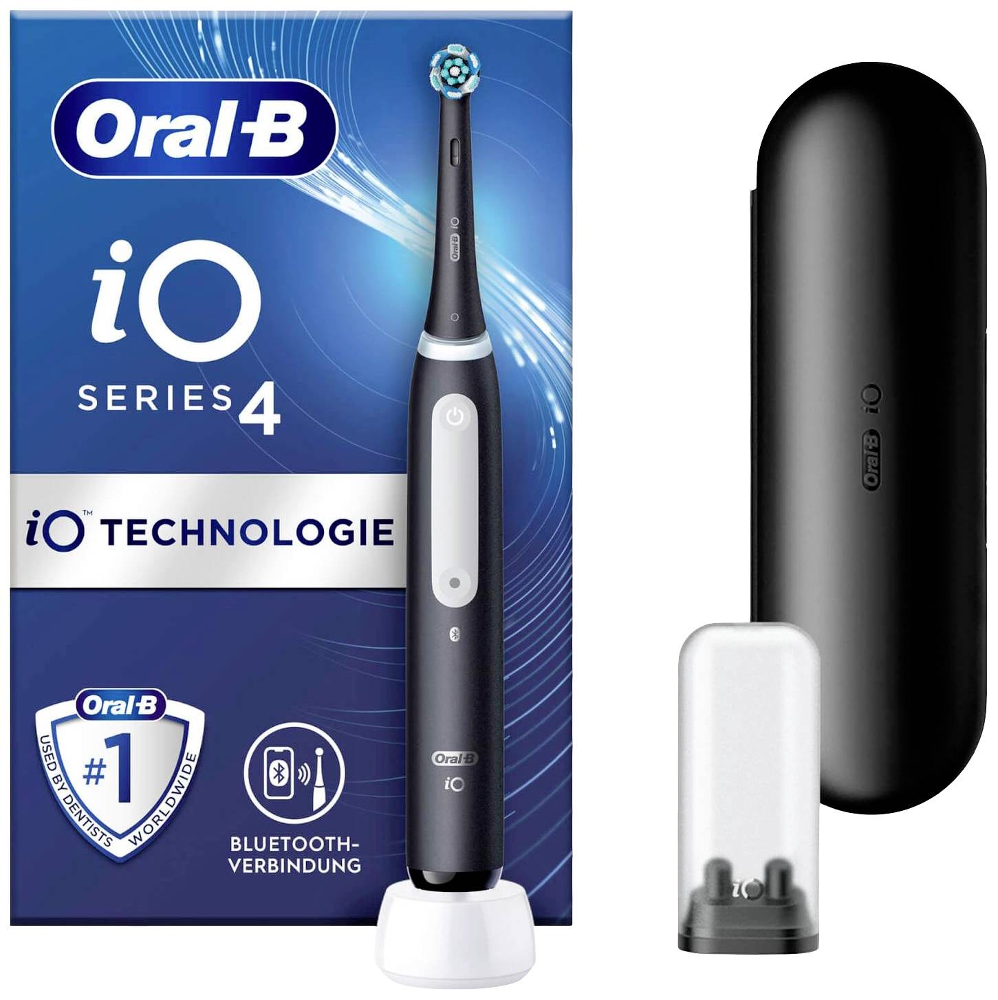 Oral-B iO Series 4 141502 Eltandborste Roterande/Oscillerande Svart
