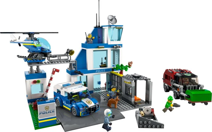 LEGO® City Police Station 60316 Building Kit (668 Pieces)
