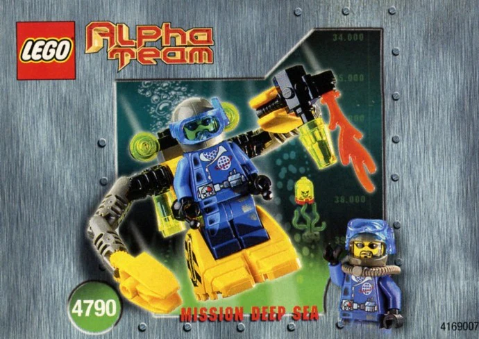 Set 4790 – Alpha Team Deep Sea Robot Diver