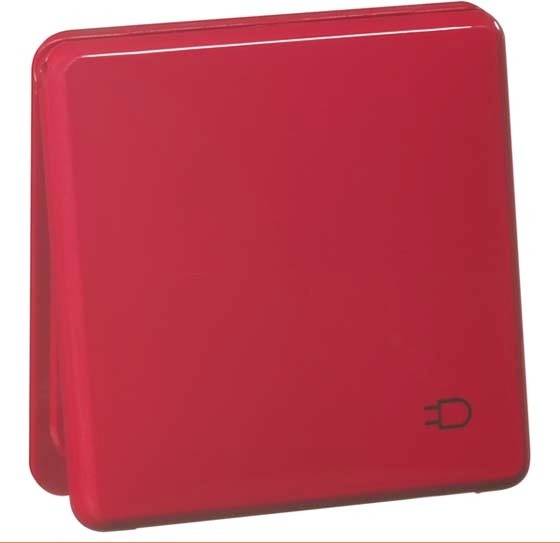 PEHA by Honeywell 1x Komplett Kontaktskydd Röd 555221 1 st