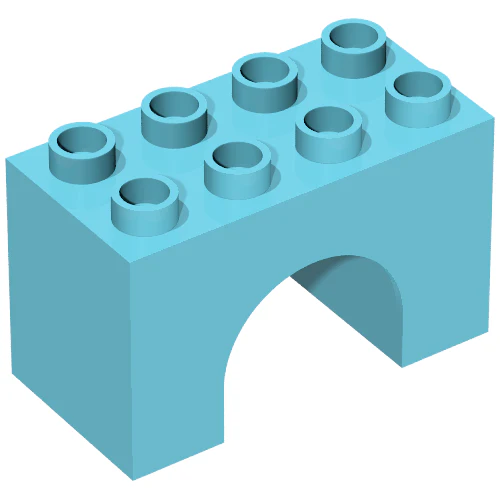 Part 11198 – Duplo, Brick 2 x 4 x 2 Arch
