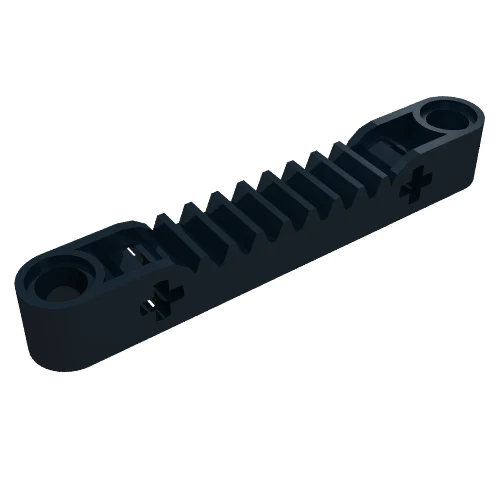 Part 87761 – Technic, Gear Rack 1 x 7 with Axle and Pin Holes