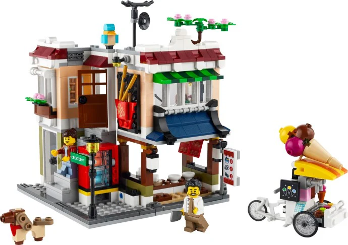 LEGO® Creator 3in1 Downtown Noodle Shop 31131 Building Kit (569 Pieces)