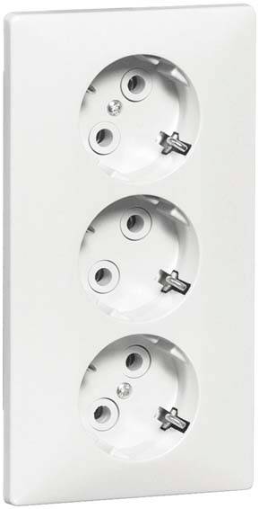 PEHA by Honeywell 1x Komplett Kontaktskydd Vit 508511 1 st